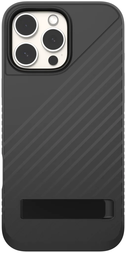 ZAGG Denali Snap Kickstand iPhone 16 Pro Max Hoesje MagSafe Zwart afbeelding 2