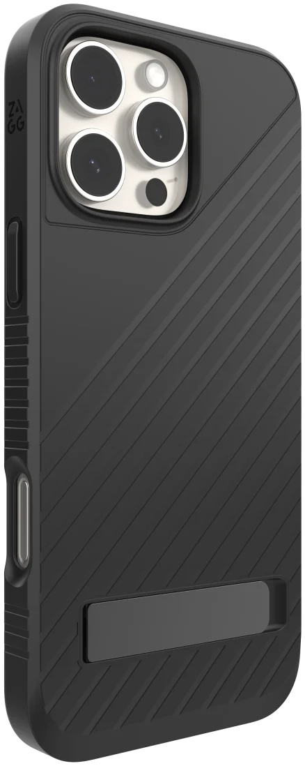 ZAGG Denali Snap Kickstand iPhone 16 Pro Max Hoesje MagSafe Zwart afbeelding 11