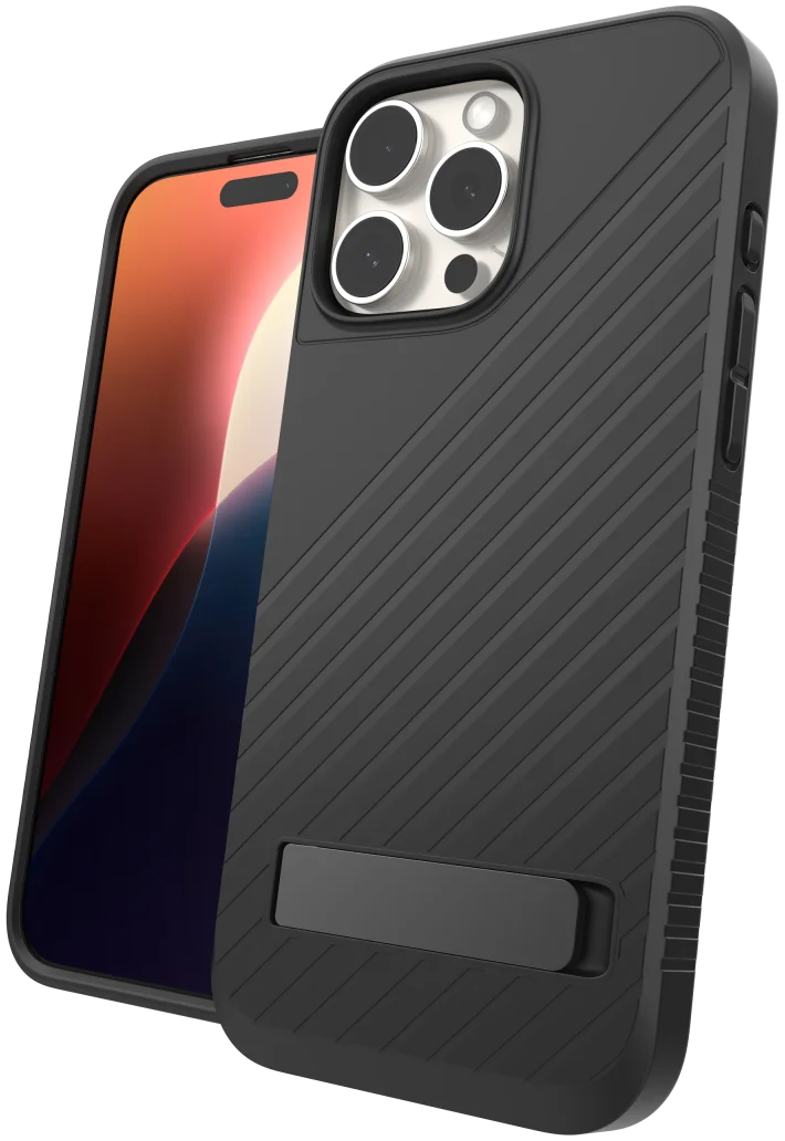 ZAGG Denali Snap Kickstand iPhone 16 Pro Max Hoesje MagSafe Zwart afbeelding 7