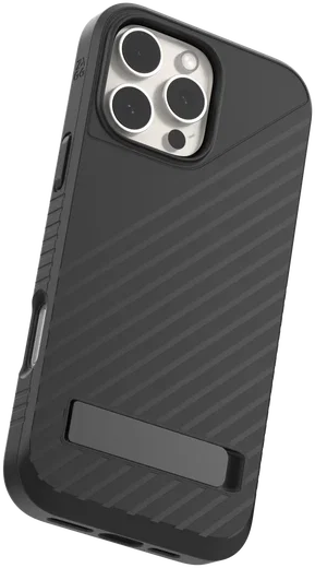 ZAGG Denali Snap Kickstand iPhone 16 Pro Max Hoesje MagSafe Zwart afbeelding 9