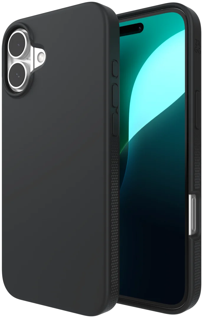 ZAGG Manhattan Snap Apple iPhone 16 Plus Hoesje MagSafe Back Cover Zwart afbeelding 1