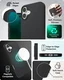ZAGG Manhattan Snap Apple iPhone 16 Plus Hoesje MagSafe Back Cover Zwart afbeelding 3