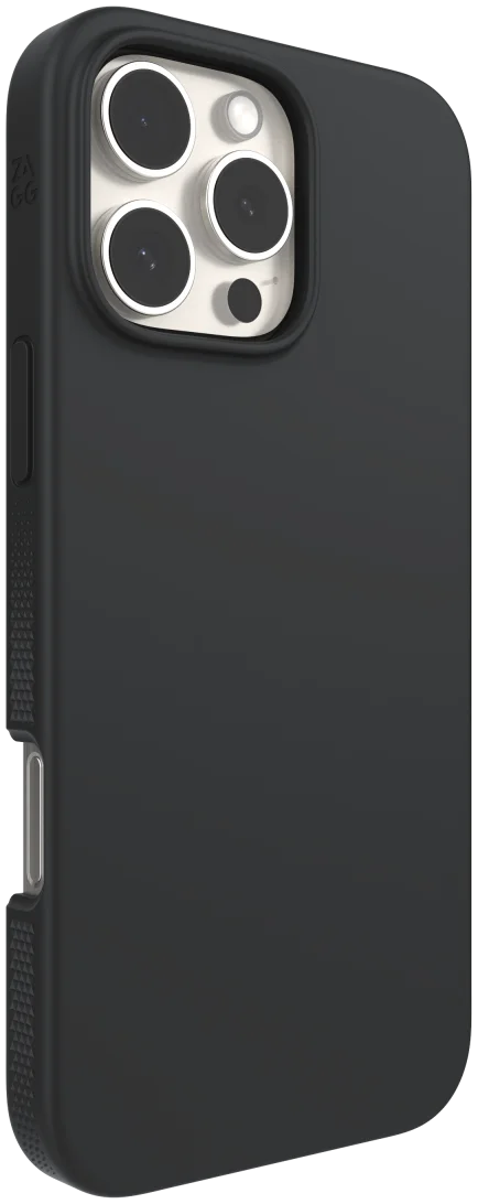 ZAGG Manhattan Snap iPhone 16 Pro Max Hoesje MagSafe Back Cover Zwart afbeelding 9