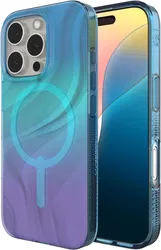 ZAGG Milan Snap iPhone 16 Pro Hoesje MagSafe Back Cover Deep Aurora afbeelding