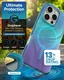 ZAGG Milan Snap iPhone 16 Pro Hoesje MagSafe Back Cover Deep Aurora afbeelding 3