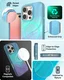 ZAGG Milan Snap iPhone 16 Pro Hoesje MagSafe Back Cover Deep Aurora afbeelding 4