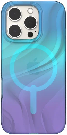 ZAGG Milan Snap iPhone 16 Pro Hoesje MagSafe Back Cover Deep Aurora afbeelding 2