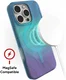 ZAGG Milan Snap iPhone 16 Pro Hoesje MagSafe Back Cover Deep Aurora afbeelding 5