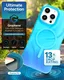 ZAGG Milan Snap iPhone 16 Pro Max Hoesje MagSafe Back Cover Deep Aurora afbeelding 3