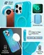 ZAGG Milan Snap iPhone 16 Pro Max Hoesje MagSafe Back Cover Deep Aurora afbeelding 4