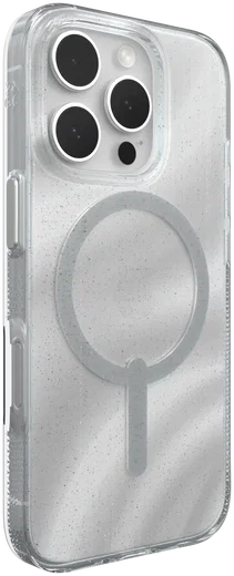 ZAGG Milan Snap iPhone 16 Pro Hoesje MagSafe Back Cover Swirl Glitter afbeelding 17