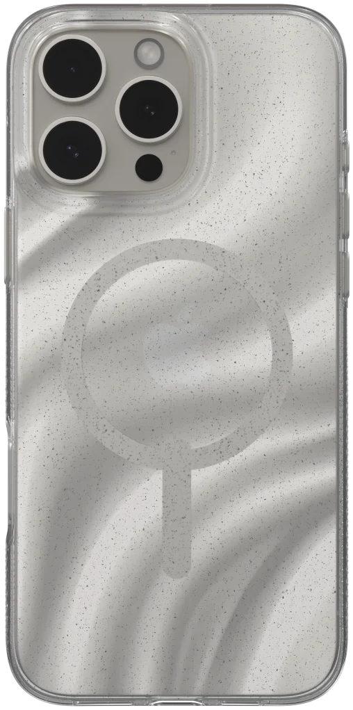 ZAGG Milan Snap iPhone 16 Pro Max Hoesje MagSafe Back Cover Swirl Glitter afbeelding 8
