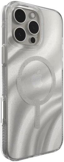 ZAGG Milan Snap iPhone 16 Pro Max Hoesje MagSafe Back Cover Swirl Glitter afbeelding 10