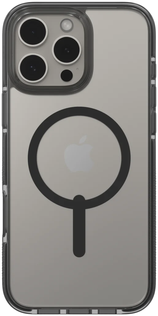 ZAGG Santa Cruz Snap iPhone 16 Pro Max Hoesje MagSafe Back Cover Zwart afbeelding 2