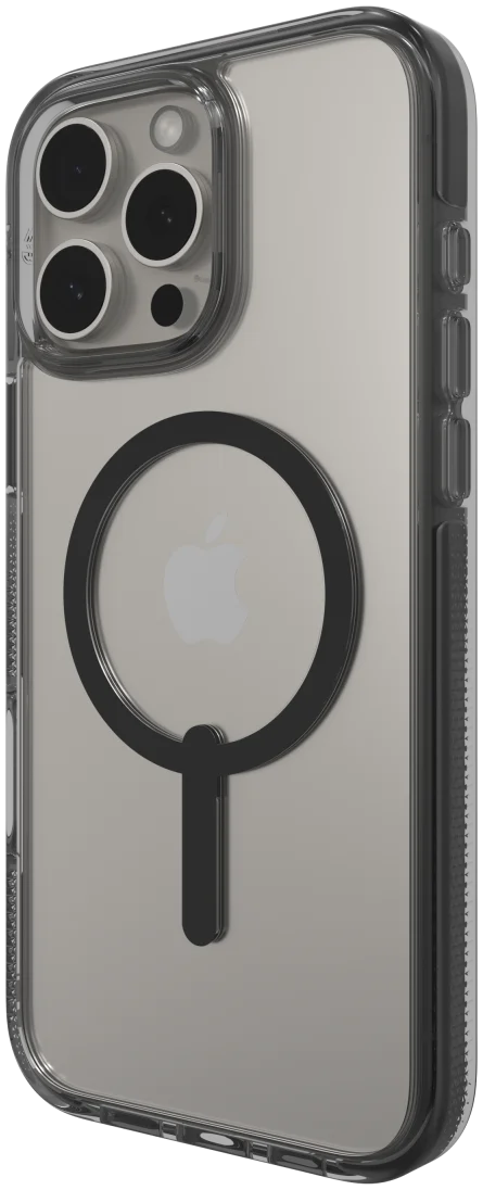 ZAGG Santa Cruz Snap iPhone 16 Pro Max Hoesje MagSafe Back Cover Zwart afbeelding 8