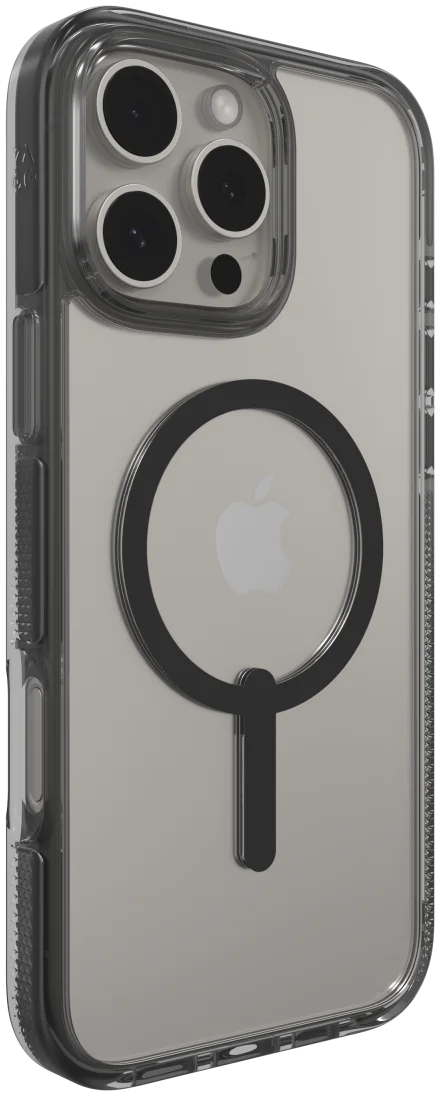 ZAGG Santa Cruz Snap iPhone 16 Pro Max Hoesje MagSafe Back Cover Zwart afbeelding 9