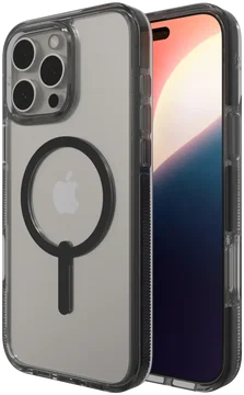 ZAGG Santa Cruz Snap iPhone 16 Pro Max Hoesje MagSafe Back Cover Zwart