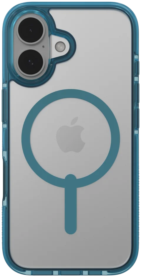 ZAGG Santa Cruz Snap Apple iPhone 16 Hoesje MagSafe Back Cover Blauw afbeelding 7