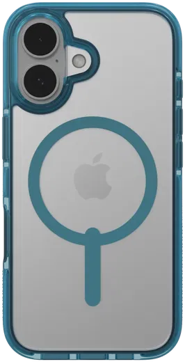 ZAGG Santa Cruz Snap Apple iPhone 16 Hoesje MagSafe Back Cover Blauw afbeelding 7