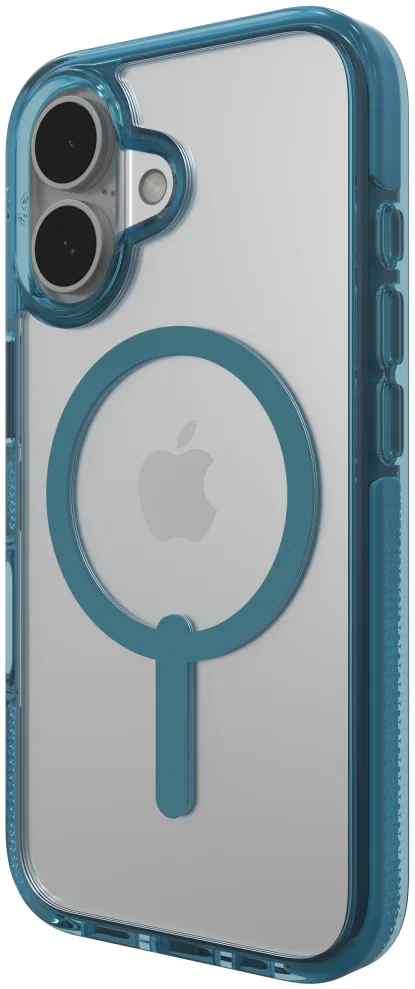 ZAGG Santa Cruz Snap Apple iPhone 16 Hoesje MagSafe Back Cover Blauw afbeelding 8