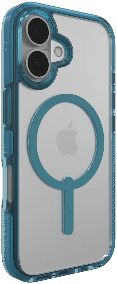 ZAGG Santa Cruz Snap Apple iPhone 16 Hoesje MagSafe Back Cover Blauw afbeelding 9