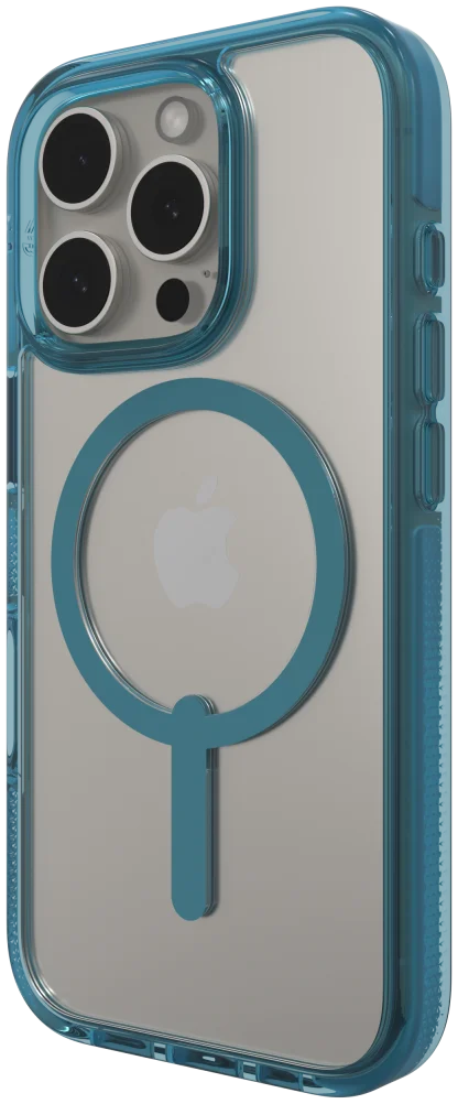 ZAGG Santa Cruz Snap iPhone 16 Pro Hoesje MagSafe Back Cover Blauw afbeelding 10