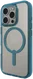 ZAGG Santa Cruz Snap iPhone 16 Pro Hoesje MagSafe Back Cover Blauw afbeelding 10
