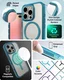 ZAGG Santa Cruz Snap iPhone 16 Pro Hoesje MagSafe Back Cover Blauw afbeelding 4