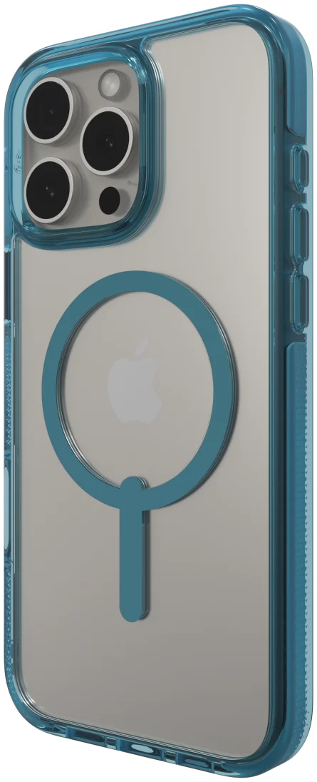 ZAGG Santa Cruz Snap iPhone 16 Pro Max Hoesje MagSafe Back Cover Blauw afbeelding 10