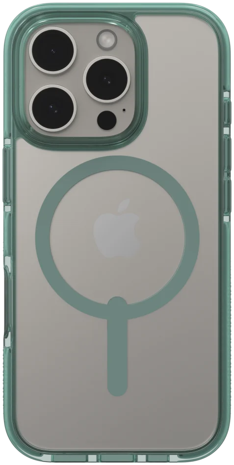 ZAGG Santa Cruz Snap iPhone 16 Pro Hoesje MagSafe Back Cover Groen afbeelding 2