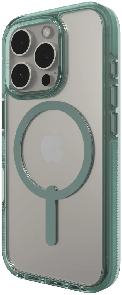 ZAGG Santa Cruz Snap iPhone 16 Pro Hoesje MagSafe Back Cover Groen afbeelding 9