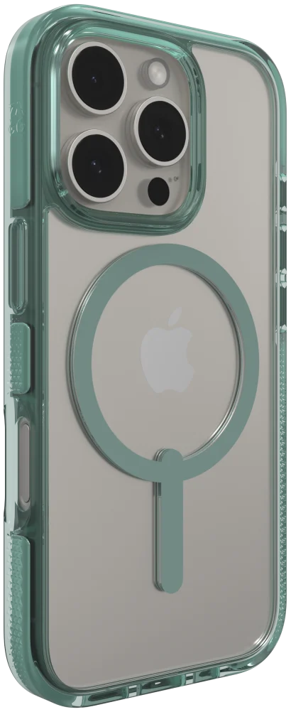 ZAGG Santa Cruz Snap iPhone 16 Pro Hoesje MagSafe Back Cover Groen afbeelding 10