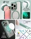 ZAGG Santa Cruz Snap iPhone 16 Pro Hoesje MagSafe Back Cover Groen afbeelding 4