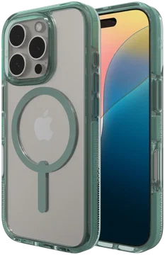 ZAGG Santa Cruz Snap iPhone 16 Pro Hoesje MagSafe Back Cover Groen