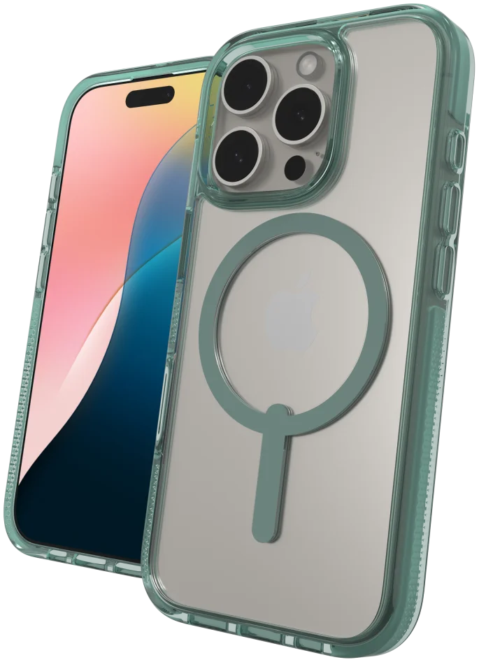 ZAGG Santa Cruz Snap iPhone 16 Pro Hoesje MagSafe Back Cover Groen afbeelding 6