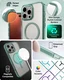 ZAGG Santa Cruz Snap iPhone 16 Pro Max Hoesje MagSafe Back Cover Groen afbeelding 4