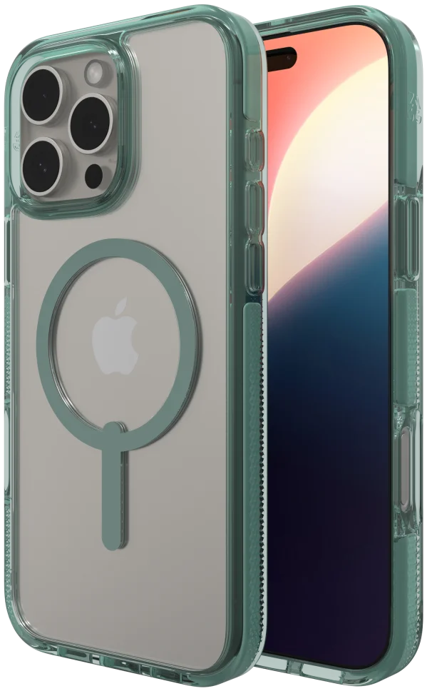 ZAGG Santa Cruz Snap iPhone 16 Pro Max Hoesje MagSafe Back Cover Groen afbeelding 1