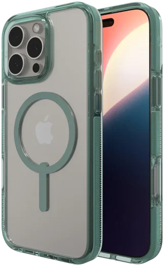 ZAGG Santa Cruz Snap iPhone 16 Pro Max Hoesje MagSafe Back Cover Groen afbeelding 1