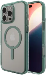 ZAGG Santa Cruz Snap iPhone 16 Pro Max Hoesje MagSafe Back Cover Groen afbeelding