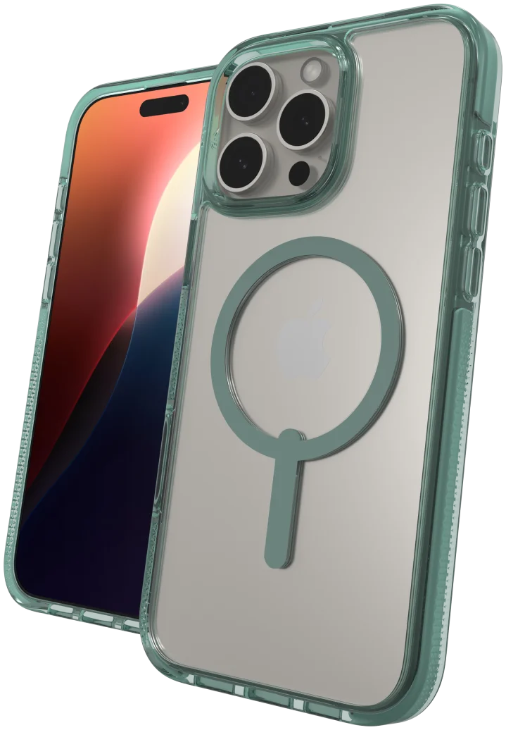 ZAGG Santa Cruz Snap iPhone 16 Pro Max Hoesje MagSafe Back Cover Groen afbeelding 6