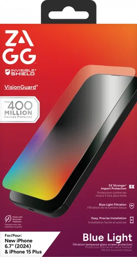 ZAGG InvisibleShield Glass Elite VG iPhone 15 Plus / 16 Plus Screen Protector afbeelding 1
