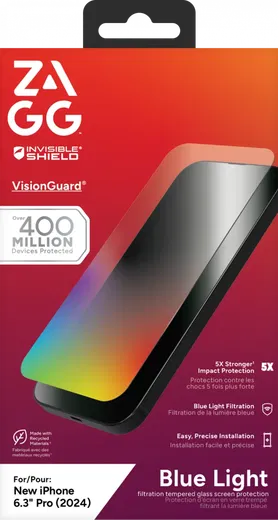 ZAGG InvisibleShield Glass Elite VG Apple iPhone 16 Pro Screen Protector afbeelding 1
