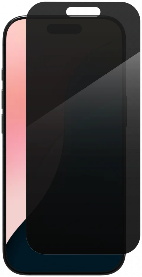 ZAGG InvisibleShield Glass Elite Apple iPhone 16 Pro Anti-Glare Privacy Glass afbeelding 1