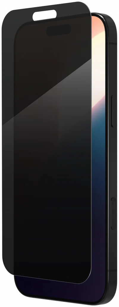 ZAGG InvisibleShield Glass Elite Privacy Anti-Glare iPhone 16 Pro Max Protector afbeelding 1