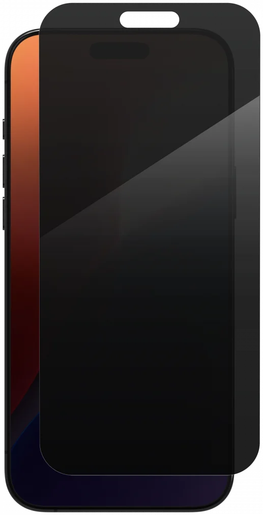 ZAGG InvisibleShield Glass Elite Privacy Anti-Glare iPhone 16 Pro Max Protector afbeelding 5