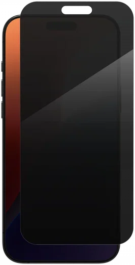 ZAGG InvisibleShield Glass Elite Privacy Anti-Glare iPhone 16 Pro Max Protector afbeelding 5