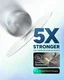 ZAGG InvisibleShield Glass Elite AR iPhone 16 Pro / 16 Pro Max Camera Protector afbeelding 2