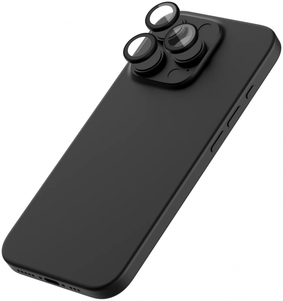 ZAGG InvisibleShield Elite iPhone 16 Pro / 16 Pro Max Camera Lens Protector afbeelding 2