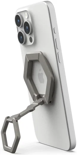 UAG Magnetic Ring Stand MagSafe Standaard en Houder voor Telefoons Titanium afbeelding 15