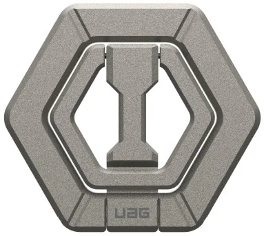UAG Magnetic Ring Stand MagSafe Standaard en Houder voor Telefoons Titanium afbeelding 8
